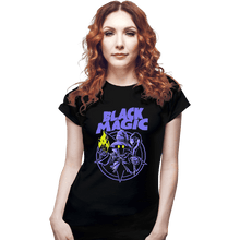 Load image into Gallery viewer, Shirts Fitted Shirts, Woman / Small / Black Warriors Of Light