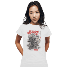 Load image into Gallery viewer, Shirts Fitted Shirts, Woman / Small / White Mazinger Ink
