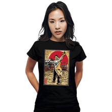 Load image into Gallery viewer, Daily_Deal_Shirts Fitted Shirts, Woman / Small / Black Leatherface In Japan