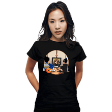 Load image into Gallery viewer, Daily_Deal_Shirts Fitted Shirts, Woman / Small / Black VCR And Relax