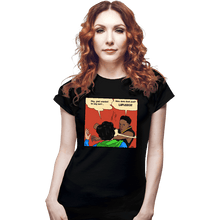 Load image into Gallery viewer, Daily_Deal_Shirts Fitted Shirts, Woman / Small / Black Cobra Kenny