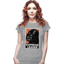 Load image into Gallery viewer, Shirts Fitted Shirts, Woman / Small / Sports Grey Supreme Leader