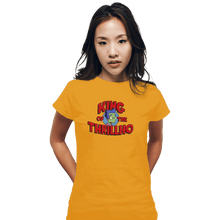 Load image into Gallery viewer, Shirts Fitted Shirts, Woman / Small / White King Of The Thrillho