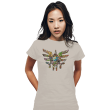 Load image into Gallery viewer, Secret_Shirts Fitted Shirts, Woman / Small / White Monsters Draw Near!