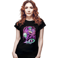 Load image into Gallery viewer, Daily_Deal_Shirts Fitted Shirts, Woman / Small / Black Soul Fist