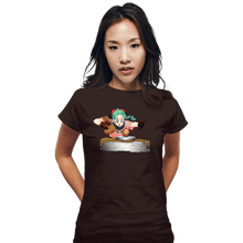 Load image into Gallery viewer, Shirts Fitted Shirts, Woman / Small / Black Indiana Bulma
