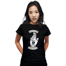 Load image into Gallery viewer, Shirts Fitted Shirts, Woman / Small / Black Sorcerer Hand