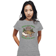 Load image into Gallery viewer, Daily_Deal_Shirts Fitted Shirts, Woman / Small / Sports Grey Garbage In The Streets