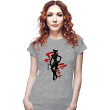 Load image into Gallery viewer, Shirts Fitted Shirts, Woman / Small / Sports Grey Crimson Jolyne Cujoh