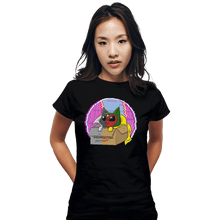 Load image into Gallery viewer, Secret_Shirts Fitted Shirts, Woman / Small / Black Theseus' Box