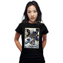 Load image into Gallery viewer, Daily_Deal_Shirts Fitted Shirts, Woman / Small / Black Deathscythe Hell