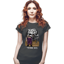 Load image into Gallery viewer, Secret_Shirts Fitted Shirts, Woman / Small / Charcoal Sensei Threat