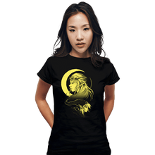 Load image into Gallery viewer, Secret_Shirts Fitted Shirts, Woman / Small / Black Princess And Knight