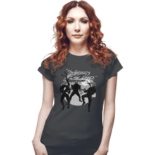Load image into Gallery viewer, Shirts Fitted Shirts, Woman / Small / Charcoal The Spoopy Dance