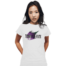 Load image into Gallery viewer, Secret_Shirts Fitted Shirts, Woman / Small / White A Terrible Fate