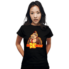 Load image into Gallery viewer, Daily_Deal_Shirts Fitted Shirts, Woman / Small / Black Banana Slamma!