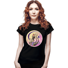 Load image into Gallery viewer, Shirts Fitted Shirts, Woman / Small / Black Gravity In The Sky