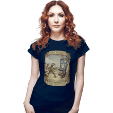 Load image into Gallery viewer, Shirts Fitted Shirts, Woman / Small / Navy Valar Regeneratis