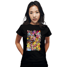 Load image into Gallery viewer, Daily_Deal_Shirts Fitted Shirts, Woman / Small / Black Saturday Morning Ladies