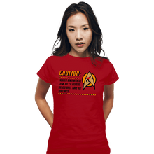 Load image into Gallery viewer, Shirts Fitted Shirts, Woman / Small / Red Red Shirt Guy