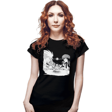 Load image into Gallery viewer, Shirts Fitted Shirts, Woman / Small / Black Family Dinner