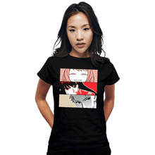 Load image into Gallery viewer, Daily_Deal_Shirts Fitted Shirts, Woman / Small / Black Waku Killer Spy