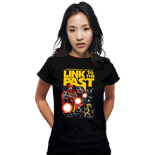 Load image into Gallery viewer, Shirts Fitted Shirts, Woman / Small / Black Link In Park
