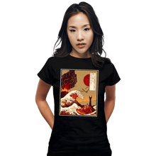 Load image into Gallery viewer, Daily_Deal_Shirts Fitted Shirts, Woman / Small / Black At The End Of All Things