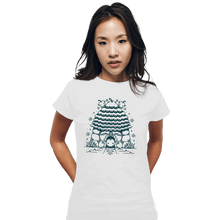 Load image into Gallery viewer, Shirts Fitted Shirts, Woman / Small / White Junimo Hut