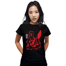 Load image into Gallery viewer, Daily_Deal_Shirts Fitted Shirts, Woman / Small / Black Rival Ninja