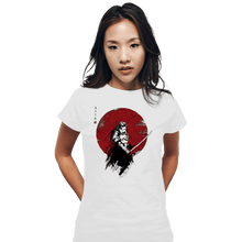 Load image into Gallery viewer, Shirts Fitted Shirts, Woman / Small / White Storm Samurai