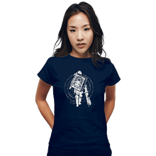 Load image into Gallery viewer, Shirts Fitted Shirts, Woman / Small / Navy Grimoire