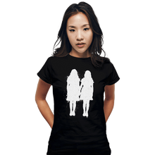 Load image into Gallery viewer, Shirts Fitted Shirts, Woman / Small / Black The Shining Twins
