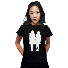 Load image into Gallery viewer, Shirts Fitted Shirts, Woman / Small / Black The Shining Twins