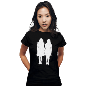 Shirts Fitted Shirts, Woman / Small / Black The Shining Twins