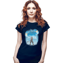 Load image into Gallery viewer, Shirts Fitted Shirts, Woman / Small / Navy Magical Invocation