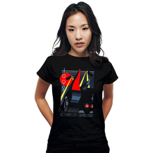 Load image into Gallery viewer, Daily_Deal_Shirts Fitted Shirts, Woman / Small / Black Gotham Grand Prix