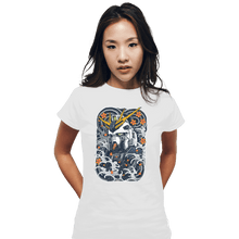 Load image into Gallery viewer, Shirts Fitted Shirts, Woman / Small / White Nu Mecha