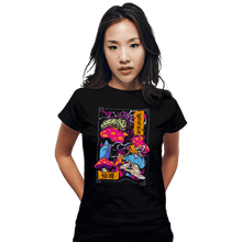 Load image into Gallery viewer, Secret_Shirts Fitted Shirts, Woman / Small / Black Wonderland Secret Sale