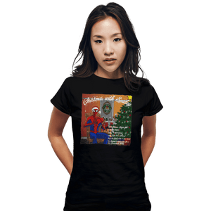 Shirts Fitted Shirts, Woman / Small / Black Spidey Christmas Album
