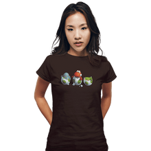 Load image into Gallery viewer, Shirts Fitted Shirts, Woman / Small / Black Start With Yoshi