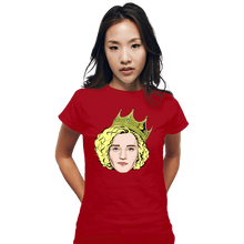 Load image into Gallery viewer, Secret_Shirts Fitted Shirts, Woman / Small / Red F Ing Boss