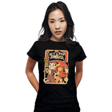 Load image into Gallery viewer, Shirts Fitted Shirts, Woman / Small / Black Meowkuza