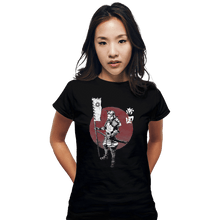 Load image into Gallery viewer, Shirts Fitted Shirts, Woman / Small / Black Samurai Empire