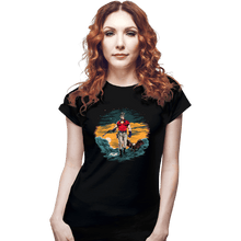 Load image into Gallery viewer, Secret_Shirts Fitted Shirts, Woman / Small / Black Peacedalorian