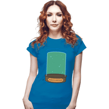 Load image into Gallery viewer, Shirts Fitted Shirts, Woman / Small / Sapphire Empty Jar