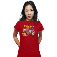 Load image into Gallery viewer, Shirts Fitted Shirts, Woman / Small / Red Garflerken