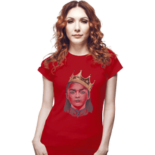 Load image into Gallery viewer, Shirts Fitted Shirts, Woman / Small / Red The Notorious Princess