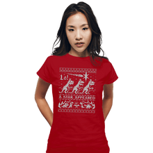 Load image into Gallery viewer, Secret_Shirts Fitted Shirts, Woman / Small / Red We Three Kings