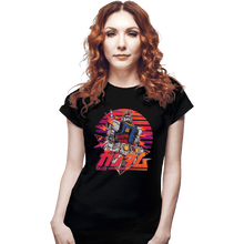 Load image into Gallery viewer, Shirts Fitted Shirts, Woman / Small / Black Gundam RX 78 Retro